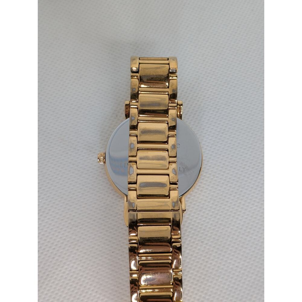Kate Spade Gold Rhinestone Crystal Quarts Gramercy Watch New York  - 0096 - Picture 3 of 4